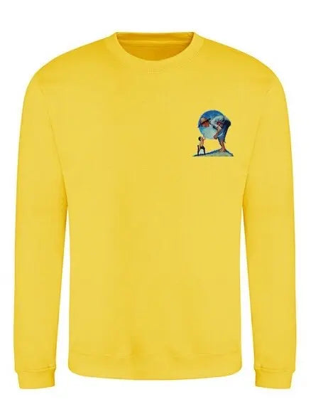 MJ Langarm-Sweatshirt Unisex Giant – NVL Kollektion – Verschiedene Farben
