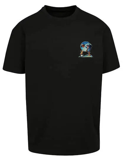 MJ Unisex T-Shirt in Schwarz – Teil der NVL Kollektion, modernes Design mit bequemer Passform Llogo Giant