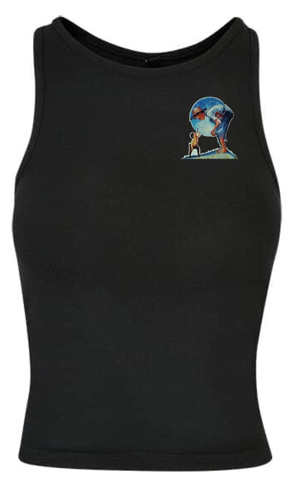 MJ Damen-Tanktop Slim Fit Giant – Racerback – NVL Kollektion