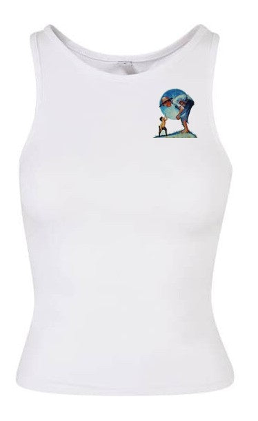 MJ Damen-Tanktop Slim Fit Giant – Racerback – NVL Kollektion