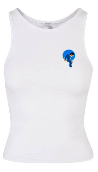 MJ Damen-Tanktop Slim Fit Moon – Racerback – NVL Kollektion