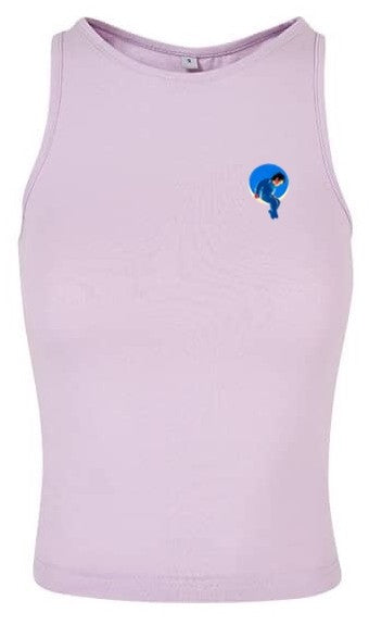 MJ Damen-Tanktop Slim Fit Moon – Racerback – NVL Kollektion