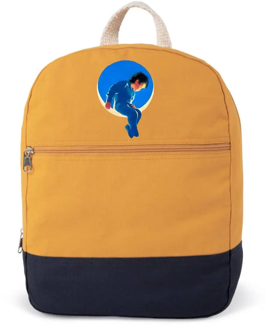 MJ Unisex Tasche in Orange – Nachhaltiges Design der NVL Kollektion Junge im Mond