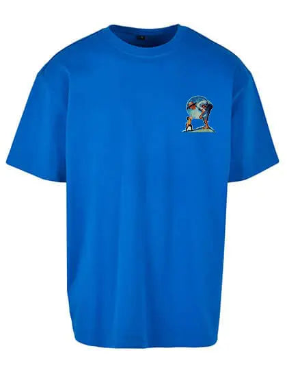 MJ Unisex T-Shirt in Blau – Teil der NVL Kollektion, modernes Design mit bequemer Passform Llogo Giant