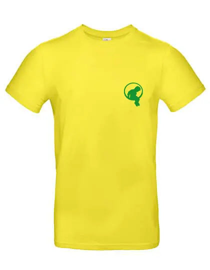 MJ-NVL T-Shirt in Gelb mit Logo – moderne Herrenmode aus Baumwolle