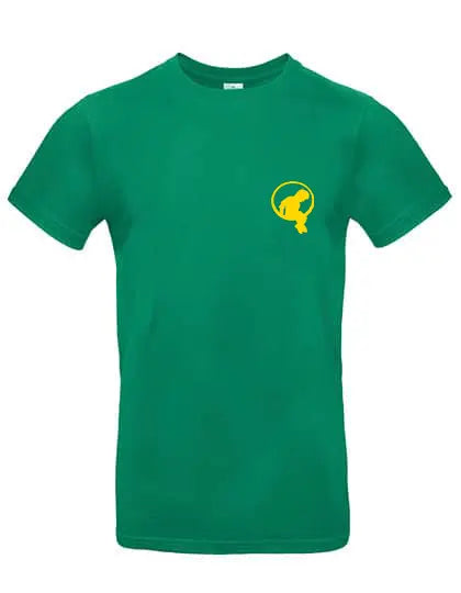 MJ-NVL T-Shirt in Grün mit Logo – moderne Herrenmode aus Baumwolle