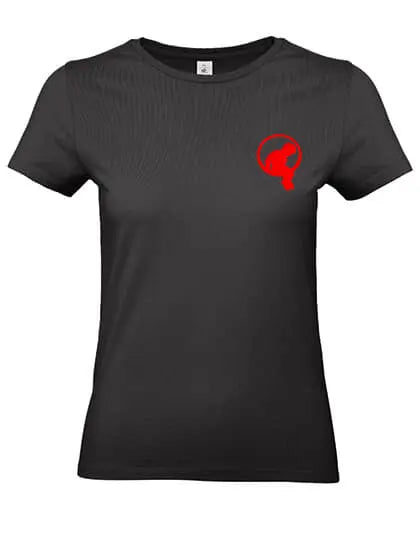 MJ-NVL T-Shirt in Schwarz mit Logo – moderne Damenmode aus Baumwolle