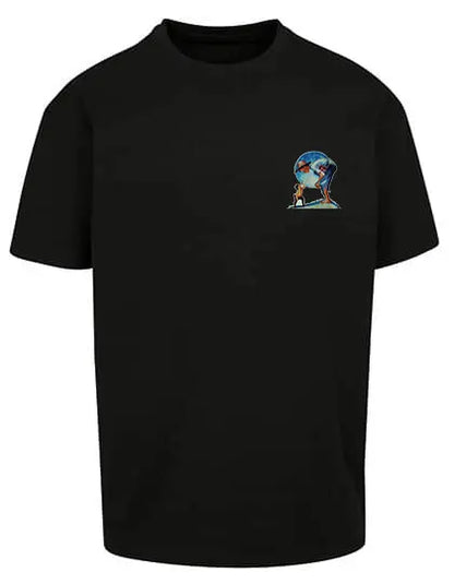 MJ Unisex T-Shirt in Schwarz – Teil der NVL Kollektion, modernes Design mit bequemer Passform Llogo Giant