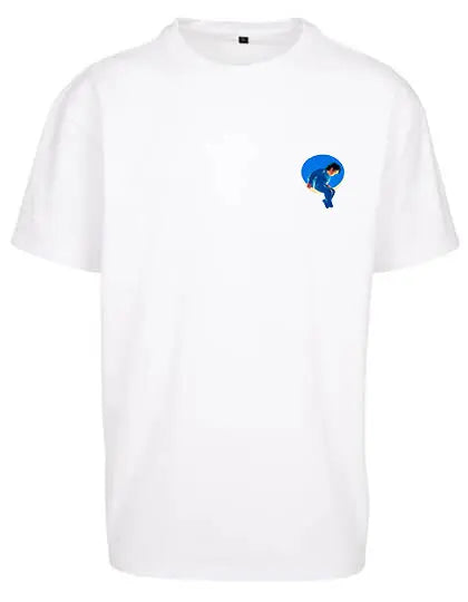 MJ Unisex T-Shirt in weiß – Teil der NVL Kollektion, modernes Design mit bequemer Passform