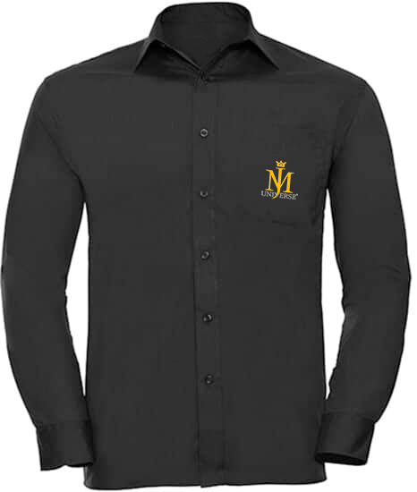 MJUniverse Collection Langarmhemd – Polycotton Popeline