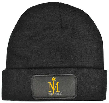 MJUniverse Collection Strickmütze mit Logo Patch
