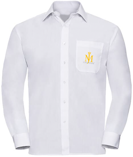 MJUniverse Collection Langarmhemd – Polycotton Popeline